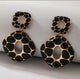 Black & Gold Earrings