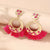 Pink Stone Earrings