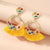 Yellow Stone Earrings