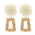 Ivory Rose Earrings