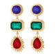 Color Block Glam Earrings