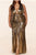 “Gold Rush” Holiday Dress